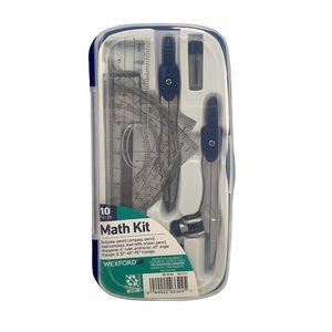 NWT Wexford Math & Geometry 10 pc Tool Kit